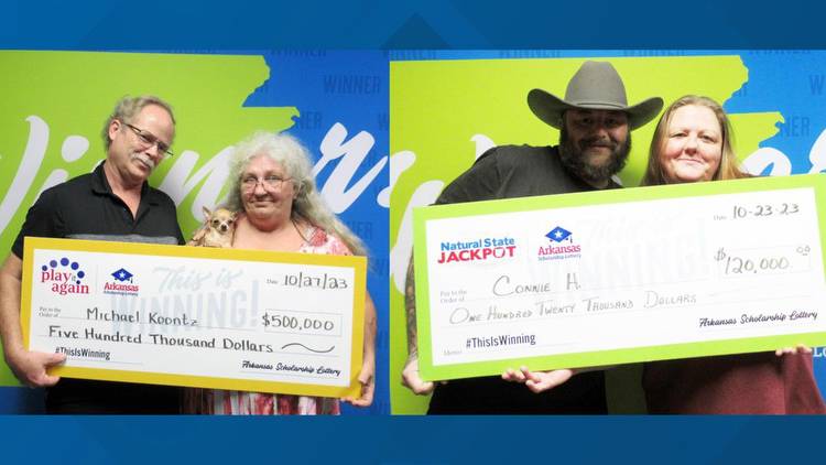 Several Arkansan lottery players claim big prizes