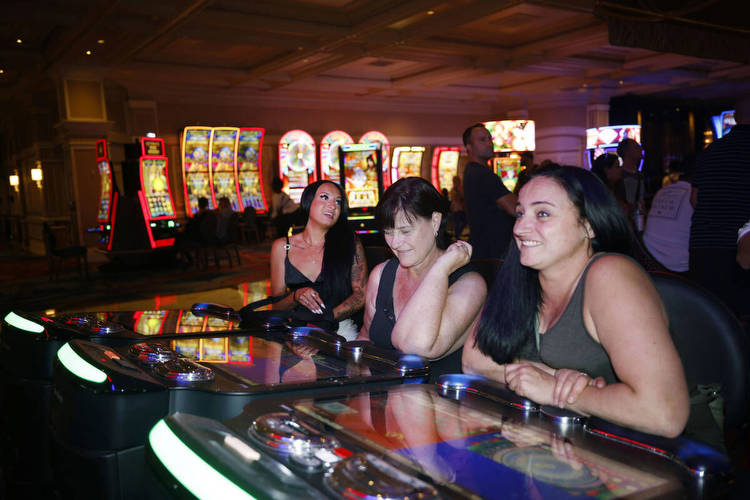 Slot machines at Las Vegas Strip casinos placed in new ways on gaming floor
