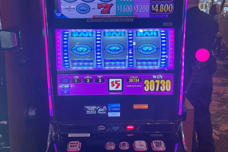 Slots jackpot worth over $153,000 hits in downtown Las Vegas