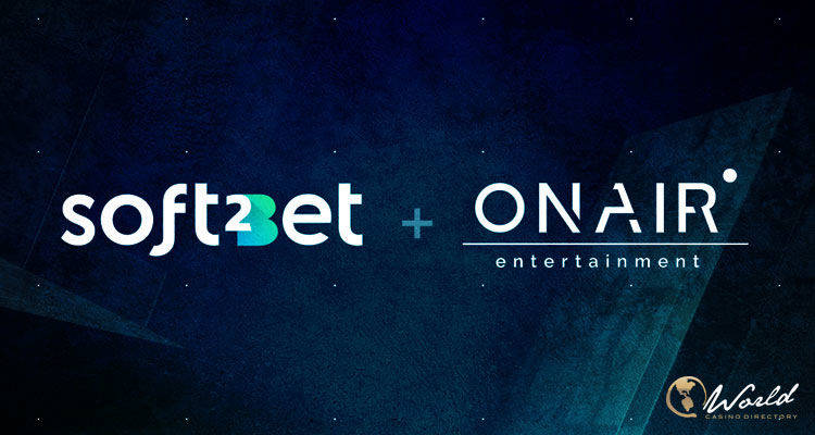 Soft2Bet adds OnAir Entertainment suite