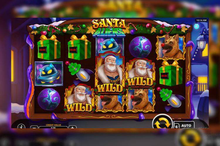 Swintt set phasers to “fun” with new Santa vs Aliens slot