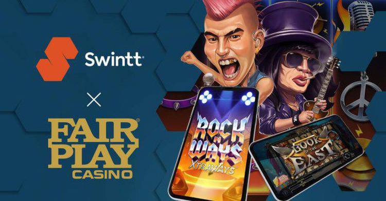 Swintt slots to go live at Fair Play Casino