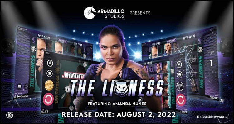 The Lioness (video slot) coming from Armadillo Studios