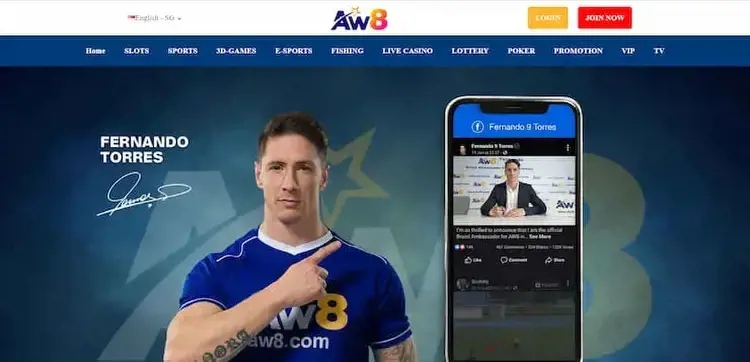AW8 - Singapore Online Casino that Supports Local Banking Methods