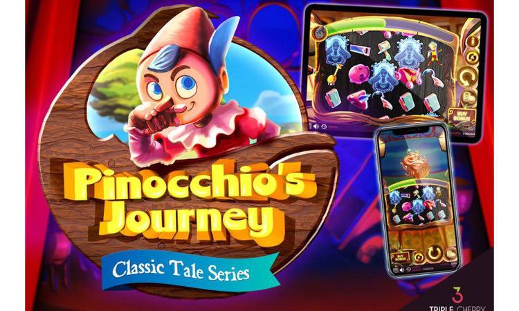 Triple Cherry's Fairly Tale-inspired slot title 'Pinocchio's Journey' now available
