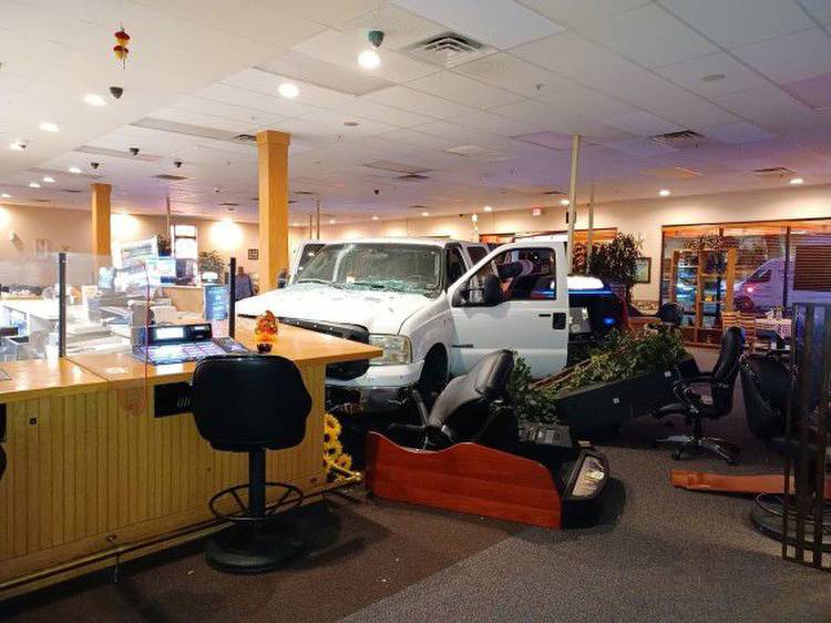 Truck crashes into North Las Vegas Dotty’s, driver arrested for DUI