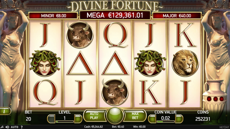 TwinSpires Casino player wins $56,000 on Divine Fortune