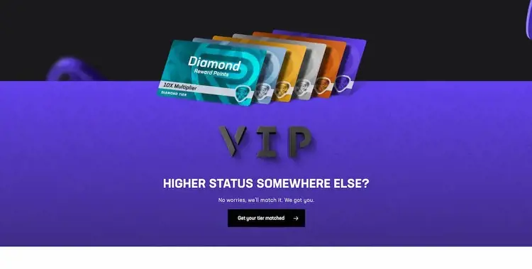 A promo image of the Hard Rock Bet VIP loyalty program