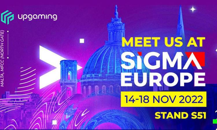 Upgaming will be attending the Sigma Europe 2022 conference
