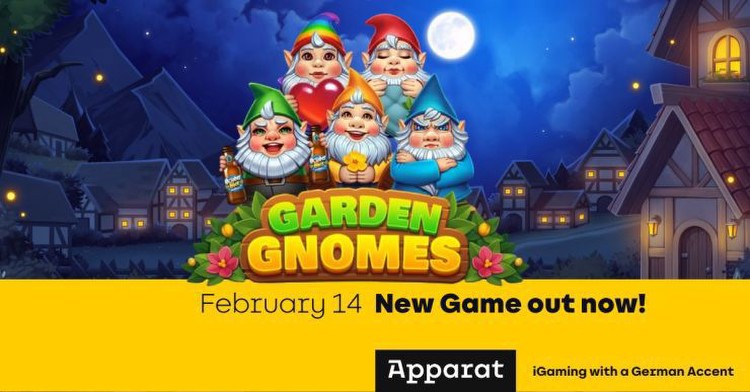 Apparat Gaming unveil a magical multiplier adventure in Garden Gnomes