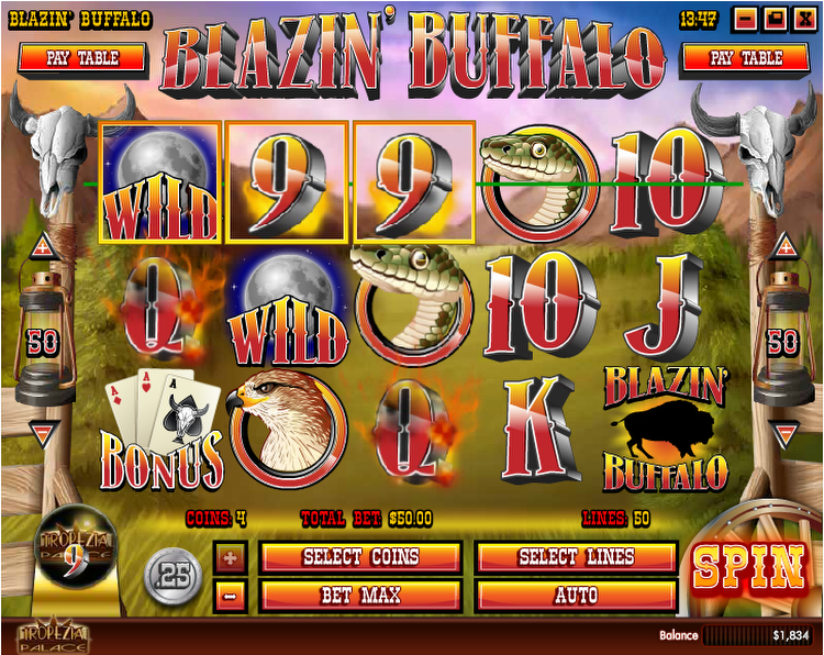 Wild Casino New Slot: Blazin Buffalo Carries Plenty of Fun, Bonuses