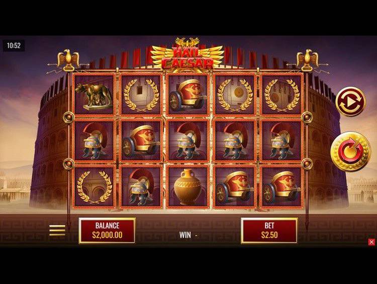 Wild Casino New Slot: Hail Caesar Offers 720 ways to win with 95% RTP