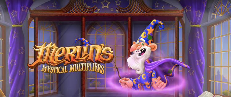 Wild Casino New Slot: Merlin's Mystical Multipliers Can Raise Stake 600x