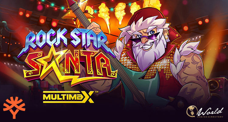 Yggdrasil Releases the New Slot Rock Star Santa MultiMax