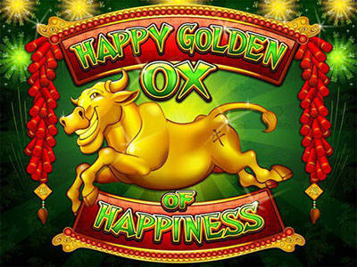 Featured Slot Game: Happy Golden Ox of Happiness Slot