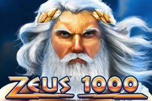 Recommended Slot Game To Play: Zeus 1000 Slot Logo